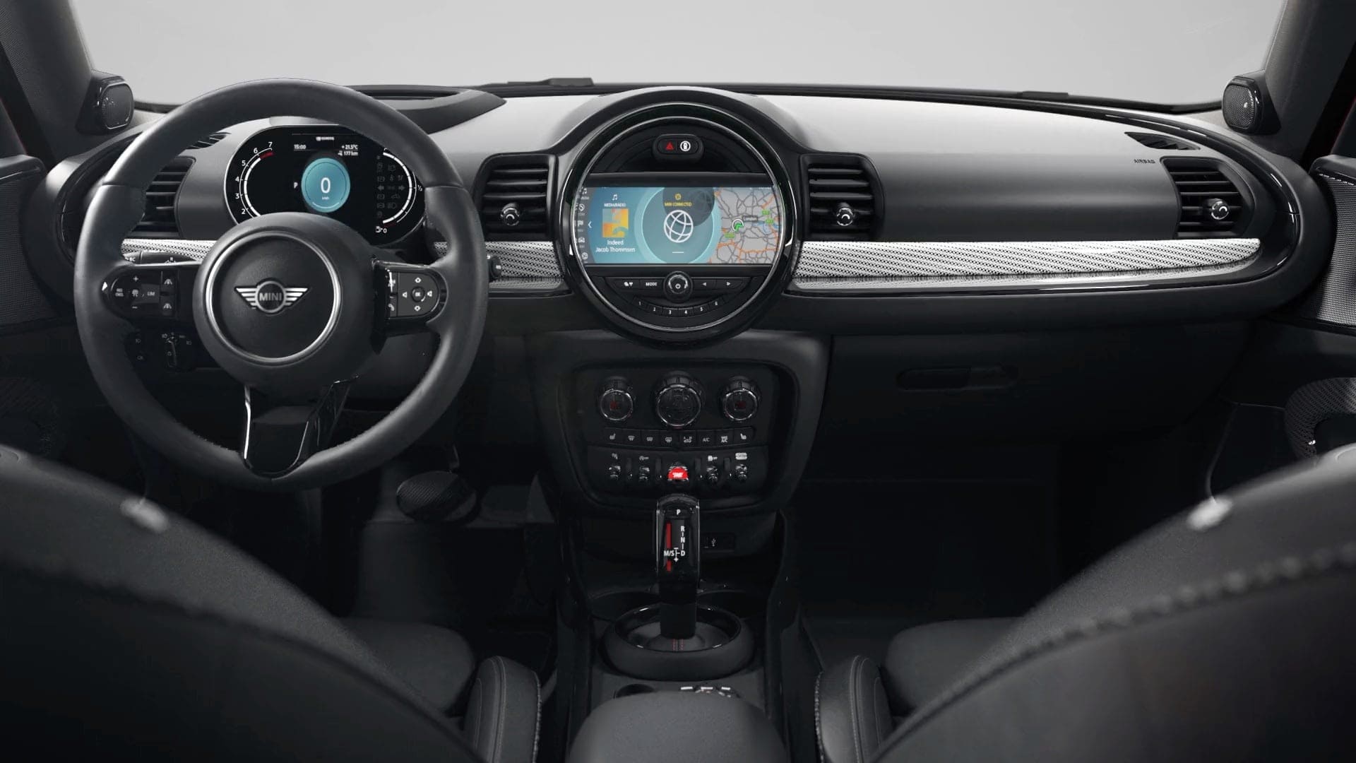 MINI Clubman – Front – grau und schwarz