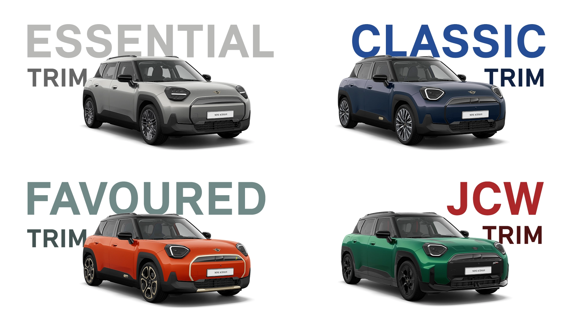 MINI Aceman Electric – TRIM Collage