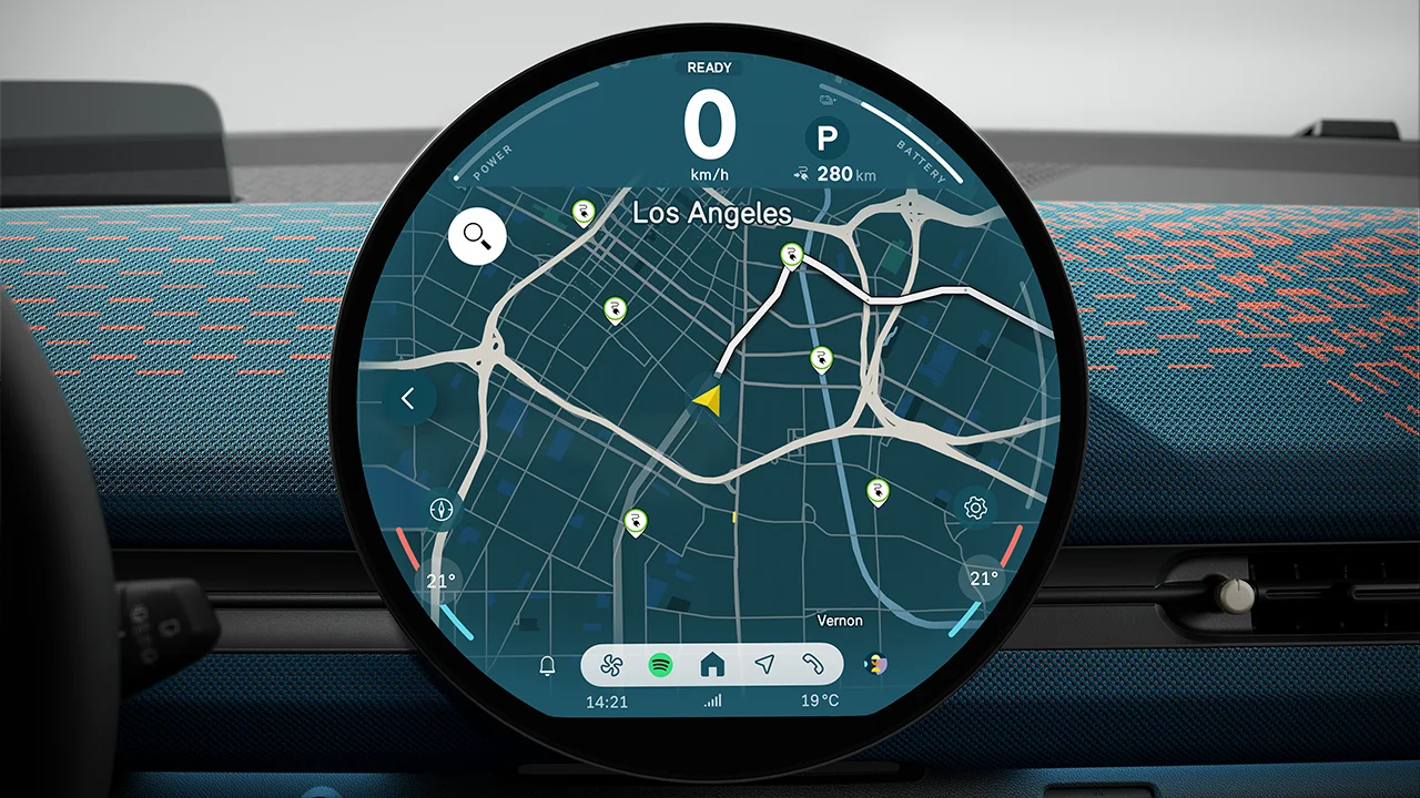 MINI Aceman Elecctric – Navigation