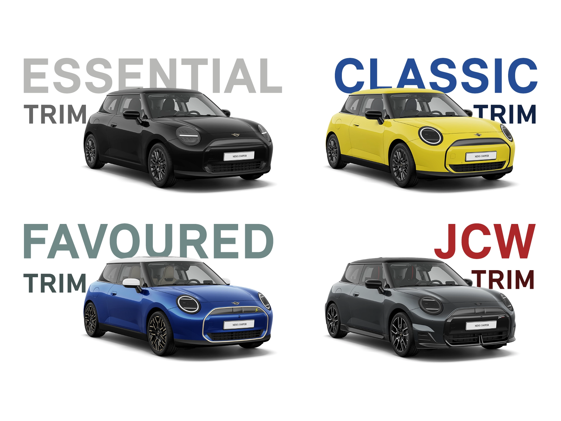 MINI Cooper Electric – TRIM Collage