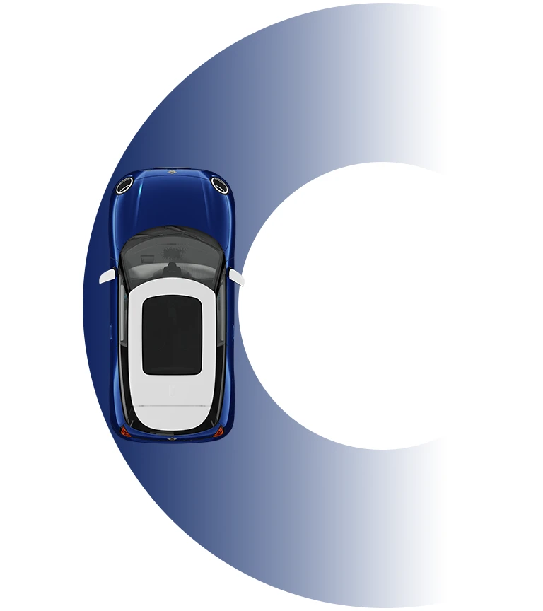 MINI Cooper Electric – Wendekreis