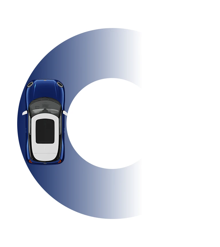 MINI Cooper Electric – Wendekreis