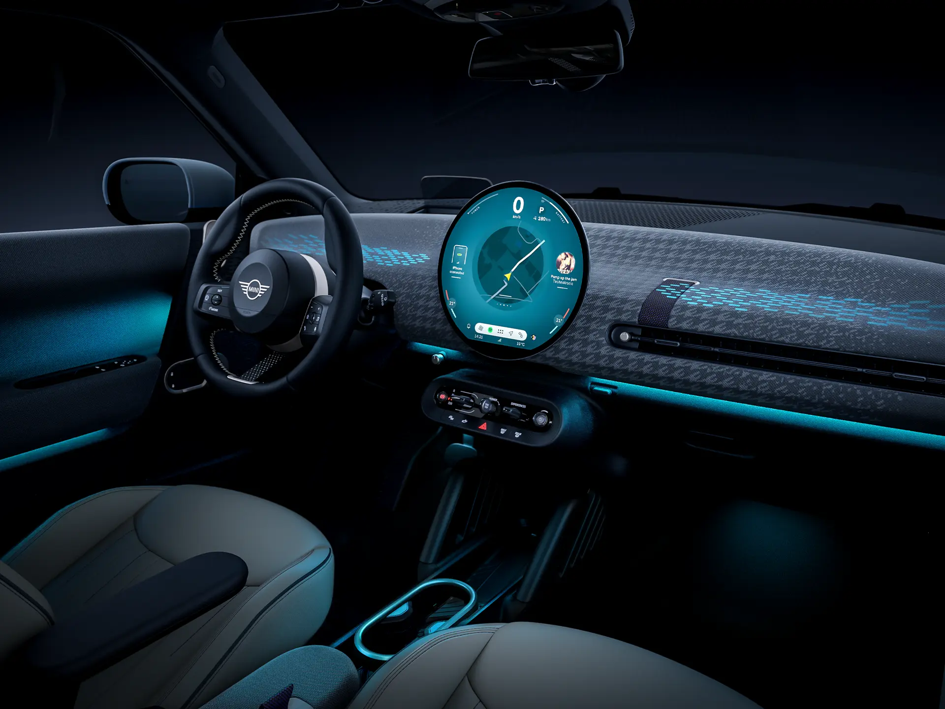 MINI Cooper Electric – Interieur Erlebnis