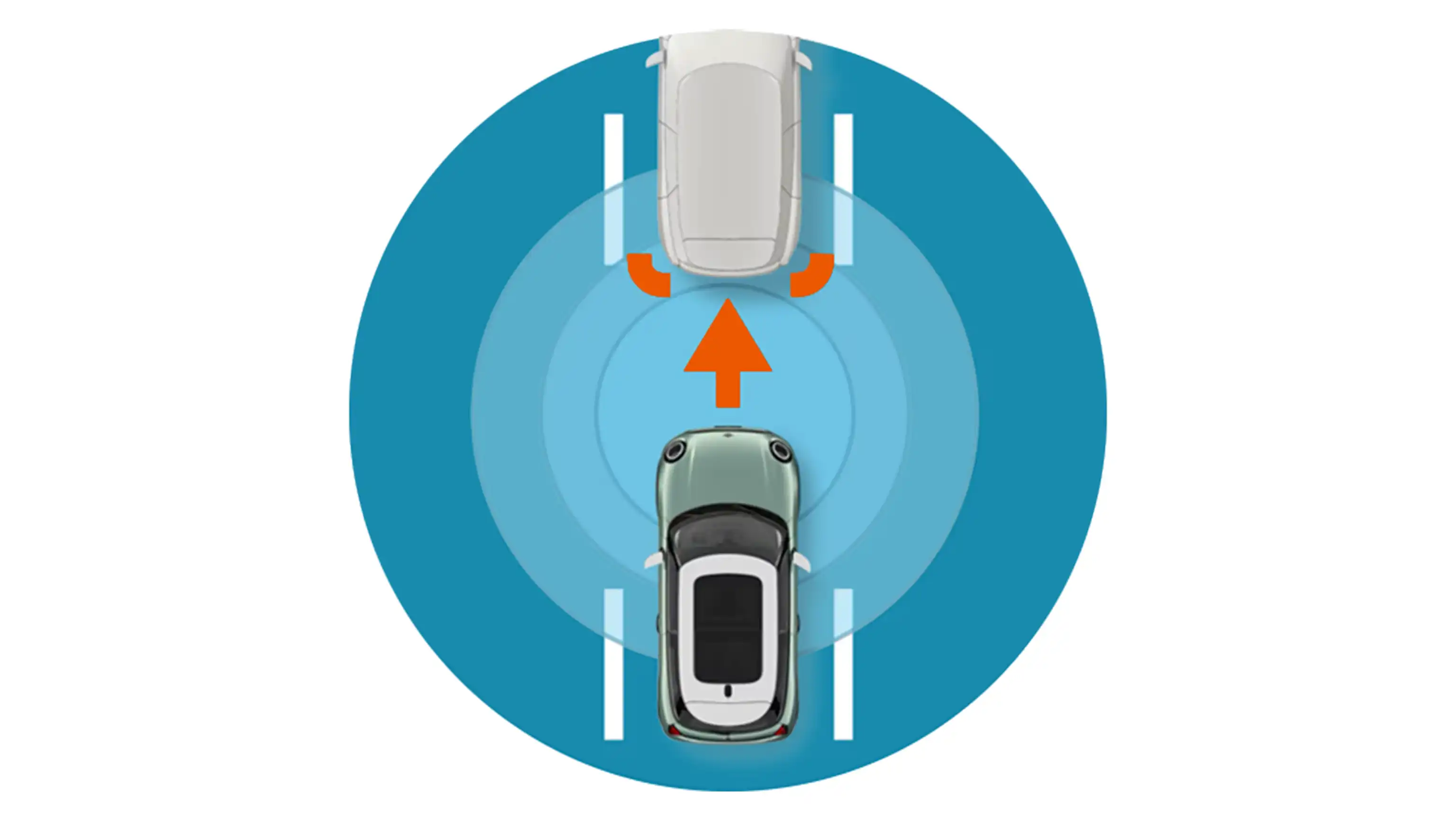 MINI Cooper Electric – Spurverlassenswarnung
