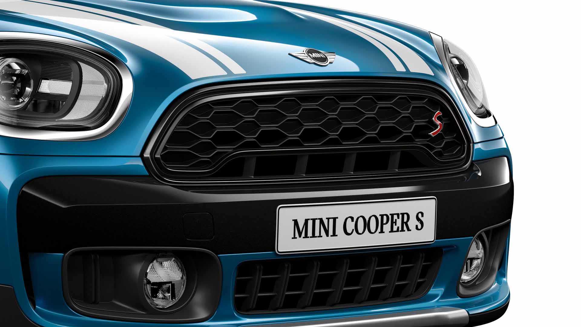 Chrom Scheinwerfer Zierring Zierleisten Für Mini Cooper Clubman F54  2014-2019 w