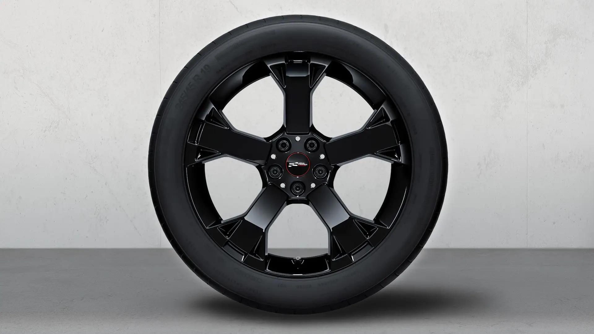 19" John Cooper Works Leichtmetall-Winterrad Runway Spoke Style 948 in Jet Black.