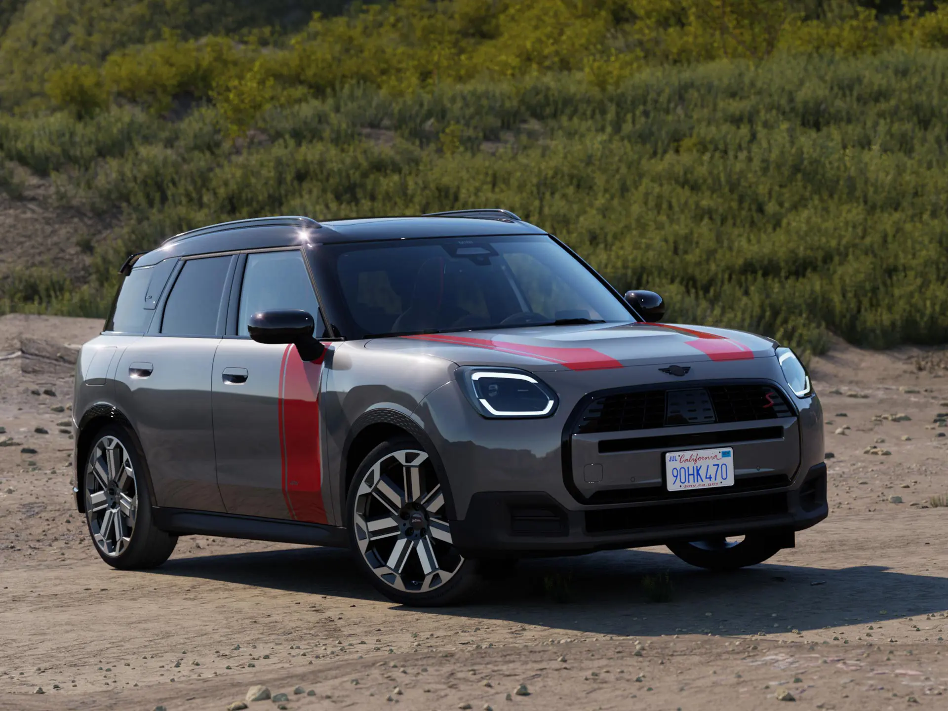 MINI Countryman — aerodynamisches Raddesign
