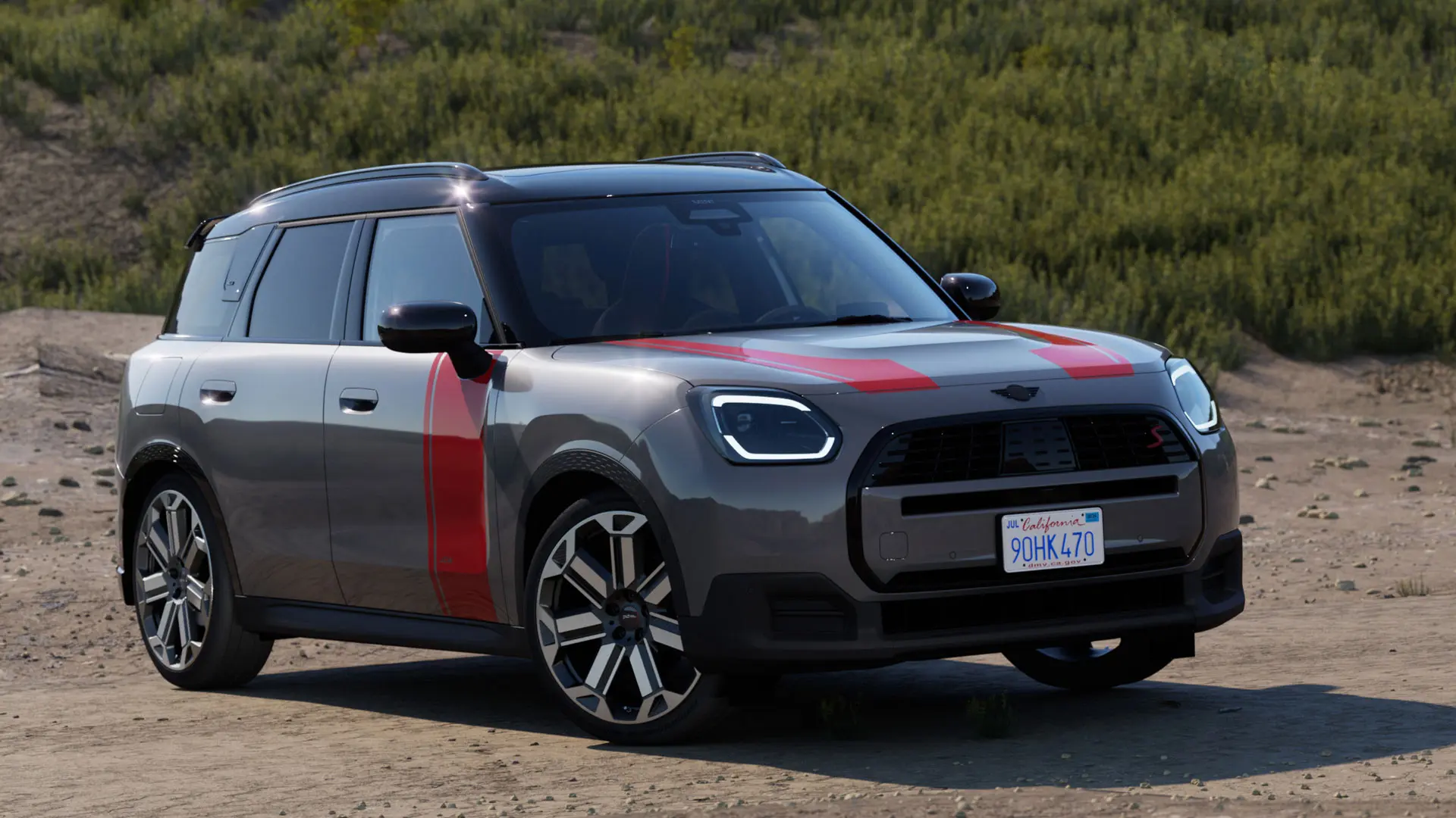 MINI Countryman — aerodynamisches Raddesign