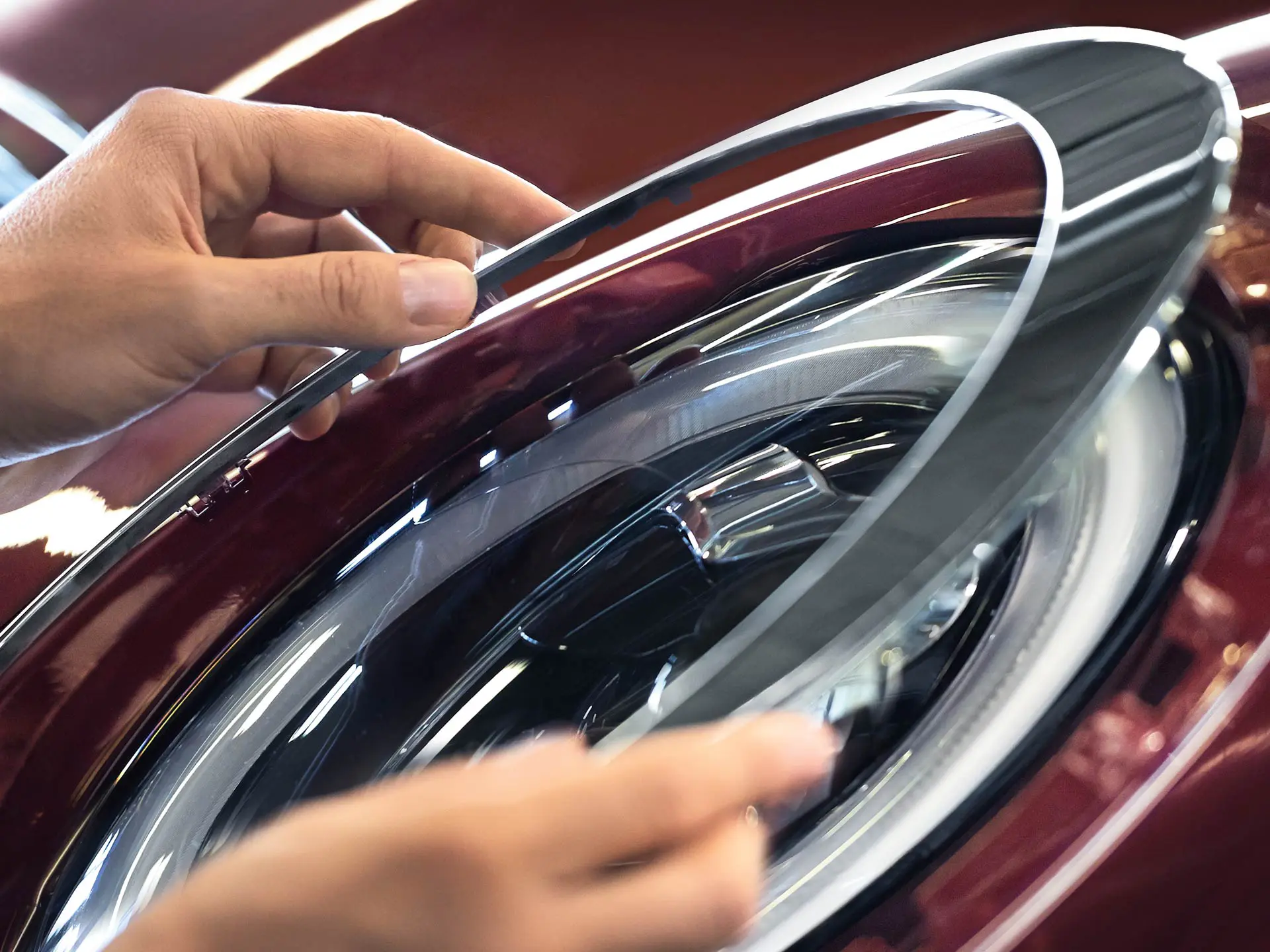 Original MINI Leuchte. 