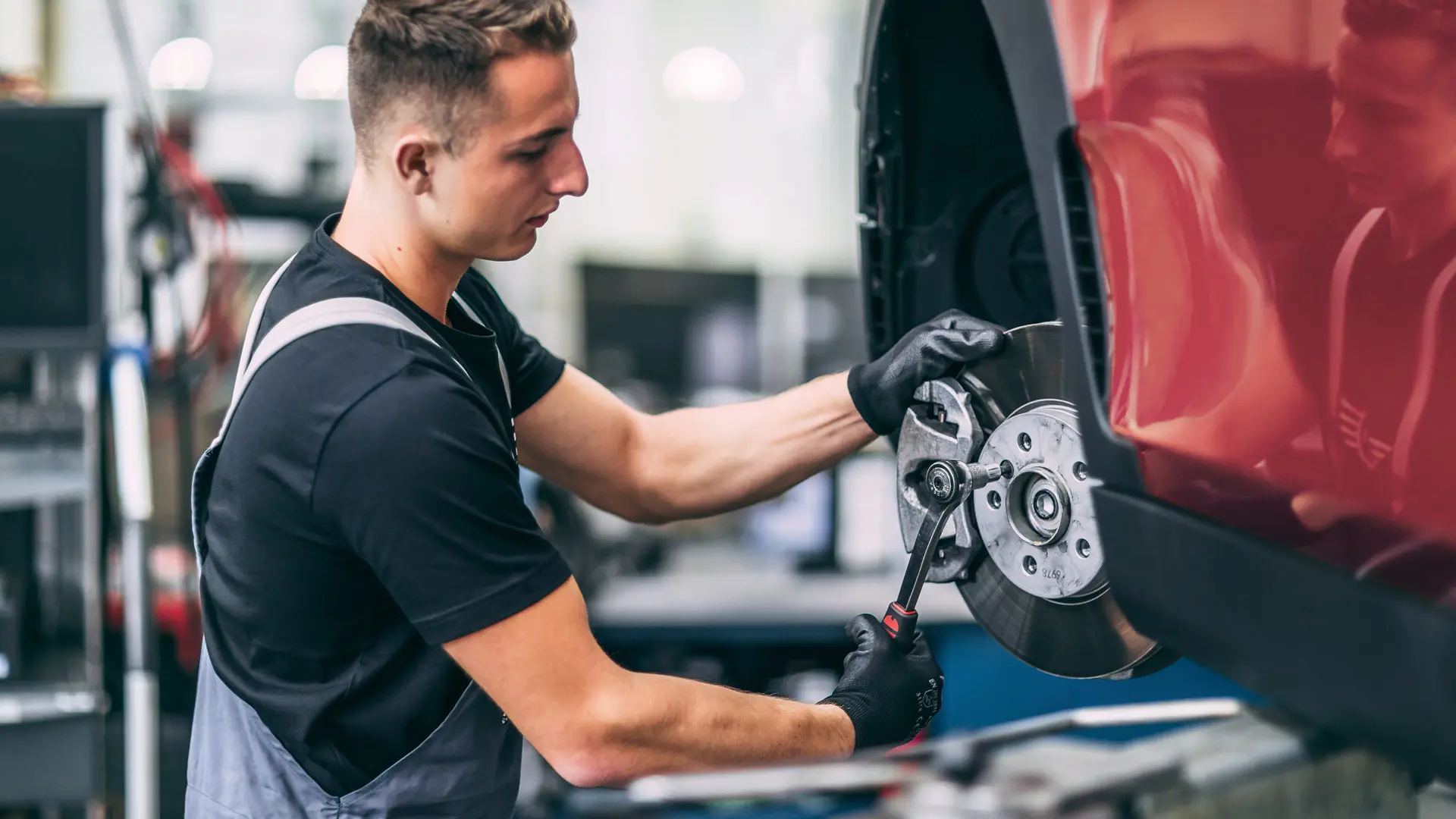 MINI Bremsen Service.