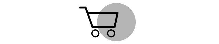 MINI Service Icon Einkaufswagen
