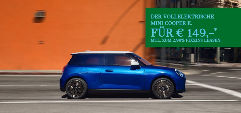 DER VOLLELEKTRISCHE MINI COOPER E