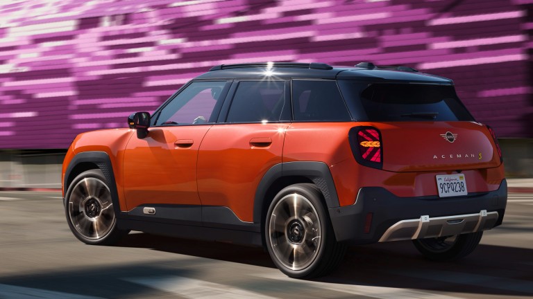 Der vollelektrische MINI Aceman – Technische Daten – Optimiertes Gewicht
