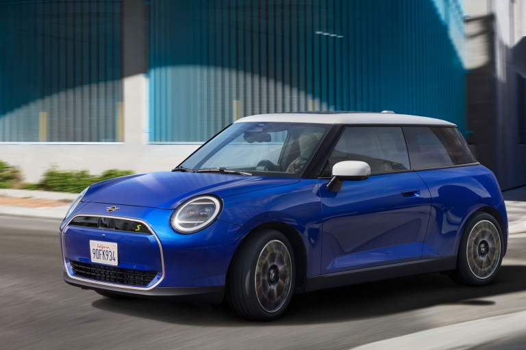 Der neue vollelektrische MINI – Fahrerlebnis – Aerodynamik