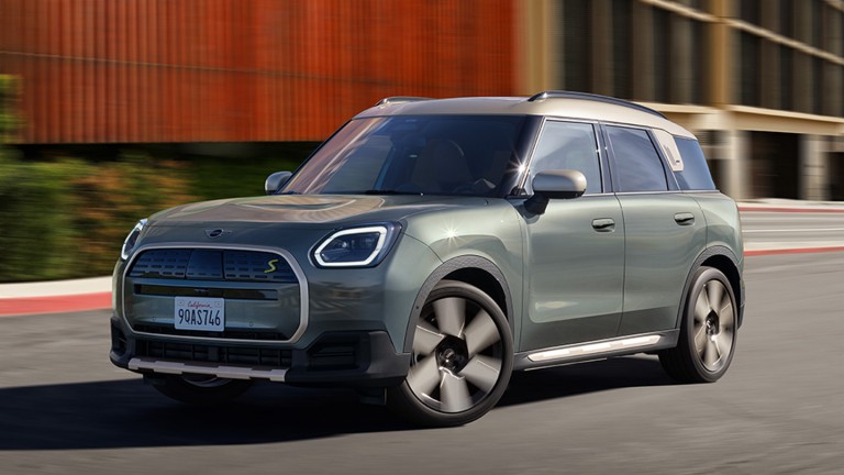Der erste vollelektrische MINI Countryman – Laden – aerodynamische Proportionen